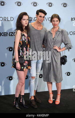 Madrid Spain. 06th Sep 2017. Actress Kimberley Tell during Kenzo World event in Madrid on Wednesday 06 September 2017. Credit Gtres Informacion mas Comuniacion on line S.L. Alamy Live News Stock Photo...