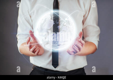 Software development and use of various system integration phase encoding. Stock Photo