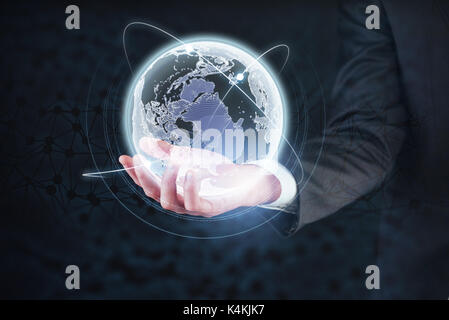Software development and use of various system integration phase encoding. Stock Photo