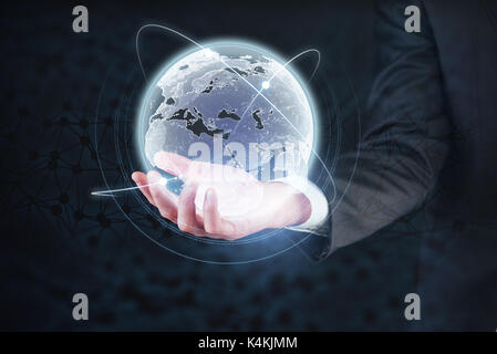 Software development and use of various system integration phase encoding. Stock Photo