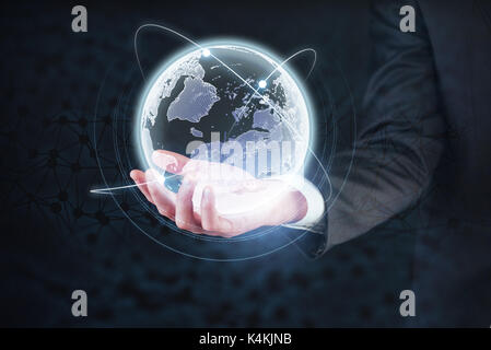 Software development and use of various system integration phase encoding. Stock Photo
