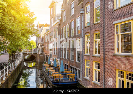 Delft city in Netherland Stock Photo