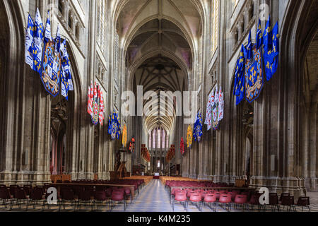 France, Loiret (45), Orléans, intérieur cathédrale Sainte-Croix // France, Loiret, Orleans, interior of Sainte Croix cathedral Stock Photo