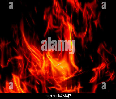 CONCEPT PHOTOGRAPHY: Inferno Stock Photo