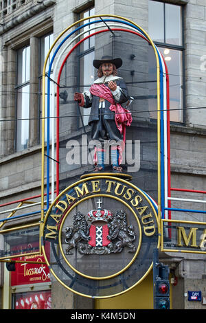 Amsterdam, Netherlands - September 05, 2017: Madame Tussauds wax museum  in Amsterdam, Netherlands Stock Photo