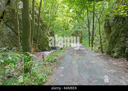 Slovakia - The Zadielska valley in national park Slovensky Kras. Stock Photo