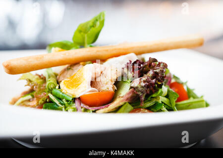 Salad nicoise with tuna Stock Photo