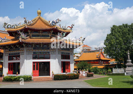 Hall of Amrita Precepts, Kong Meng San Phor Kark See Monastery, Singapore, Southeast Asia, Asia Stock Photo
