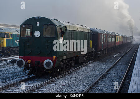 Diesel and Steam power Stock Photo