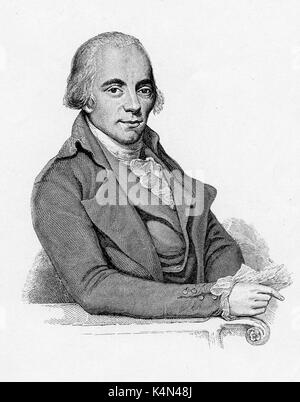 Muzio Clementi, Italian Pianist and Composer, 1752-1832. Stock Photo