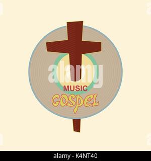 Studio Christian music Stock Vector