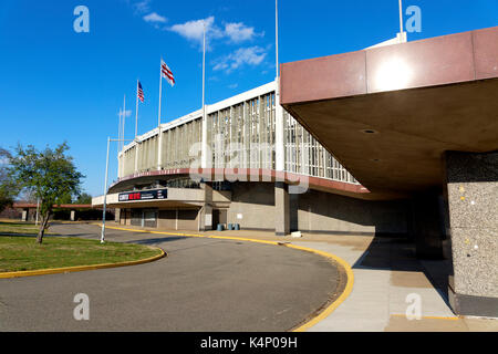 Washington DC, USA - Feb 26th, 2017.Robert E. Kennedy Memorial Stadium  in Washington, D.C, commonly known as RFK Stadium Stock Photo