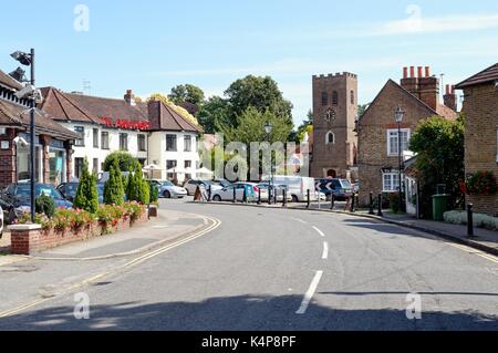 Church Square Shepperton Surrey UK Stock Photo