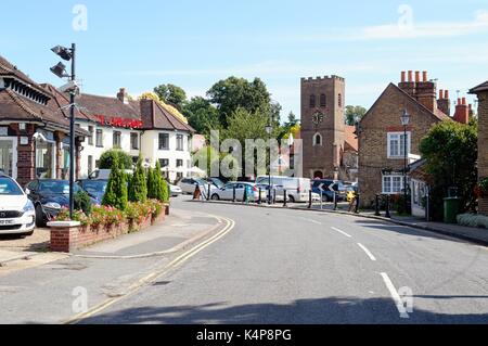 Church Square Shepperton Surrey UK Stock Photo