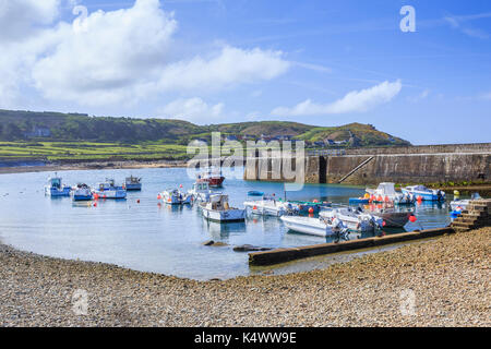 France, Manche (50), Cotentin, Cap de la Hague, Auderville, port de Goury // France, Manche, Cotentin Peninsula, Cap de la Hague, Auderville, Goury, t Stock Photo