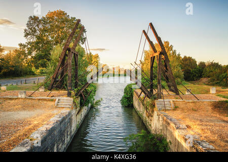 Pont Van-Gogh, Pont de Langlois, Arles - France Stock Photo