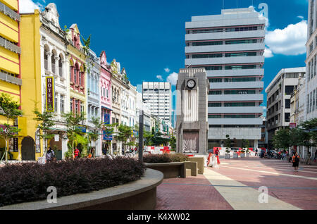 KUALA LUMPUR, MALAYSIA - May 18: Merdeka Square on May 18, 2013 in Kuala Lumpur, Malaysia. The main square of the city reminds the British colonizatio Stock Photo