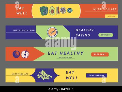 Healthy Eating Plate Vector & Photo (Free Trial)