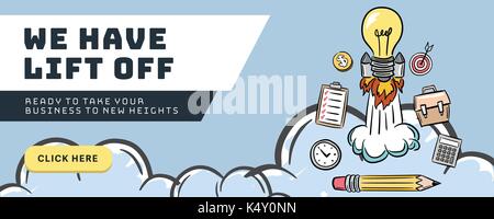 Vector of office supplies Stock Vector