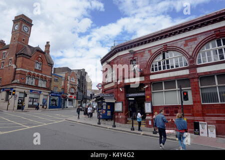 Hampstead Underground Station, London Stock Photo