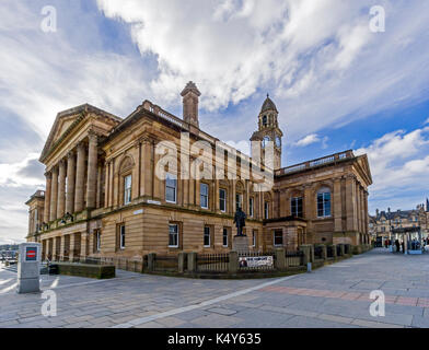 Town Hall in Paisley Renfrewshire Scotland Stock Photo