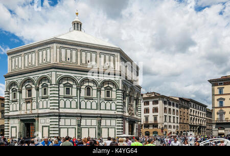 Baptistery Battistero San Giovanni, Florence, Tuscany, Italy Stock Photo