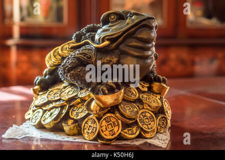 Jin Chan or money toad souvenir Stock Photo