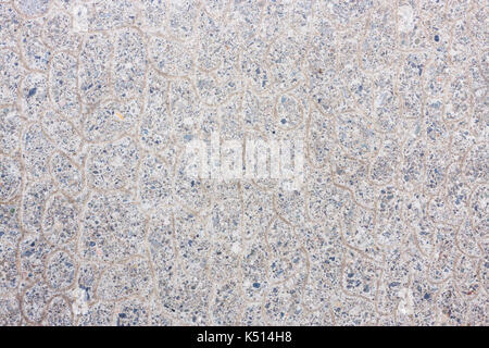 patterned concrete and stones texture Stock Photo