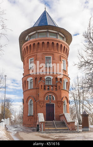 old water tower in Vladimir Stock Photo