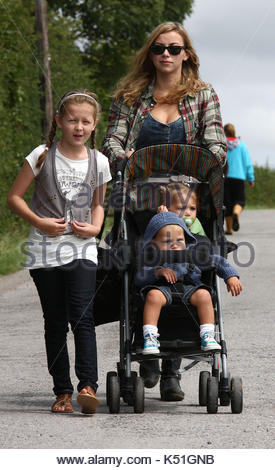 Charlotte Church, Dexter Lloyd Henson, Jonathan Powell. Singer Stock ...