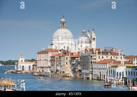 rA trip to the ancient city of Venice, Romantic getaway in the sea , picturesque buildings, canals and waterways Stock Photo