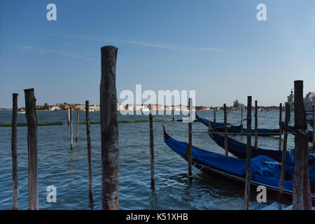 rA trip to the ancient city of Venice, Romantic getaway in the sea , picturesque buildings, canals and waterways Stock Photo