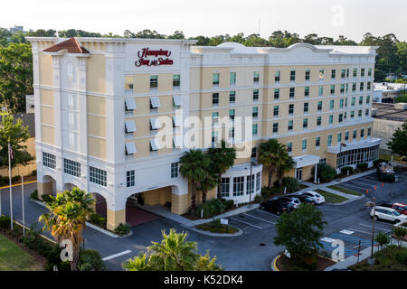Savannah Georgia,Midtown,Hampton Inn & Suites,hotel,building,exterior,sign,USA US United States America North American,GA170512098 Stock Photo
