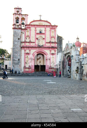 CUERNAVACA, MORELOS, MEXICO - 2010: A chapel next to the Cathedral La Asuncion. Stock Photo