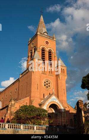 Cathedral of the Immaculate Heart of Mary, Ambositra, Madagascar Stock Photo