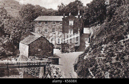 The old Robin Hood's Bay Mill, (UK) now converted to Boggle Hole Youth Hostel and owned by the YHA, (Youth Hostels Association) Stock Photo