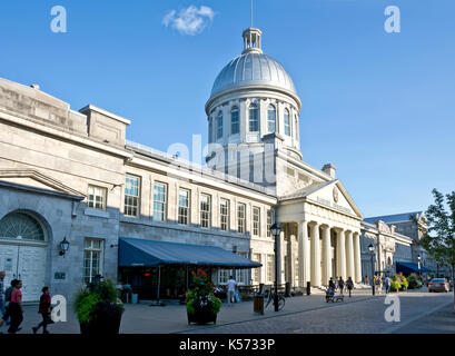 Marche Bonsecours Market in Old Montreal. Vieux-Montreal. Summer. Stock Photo