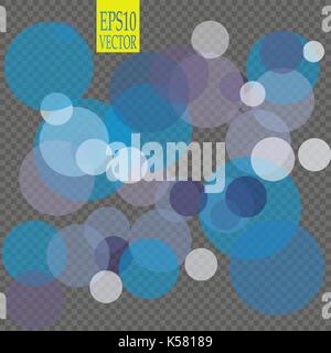 Abstract Vintage Holiday Background bokeh effect. Vector EPS 10 illustration. Vector Stock Vector
