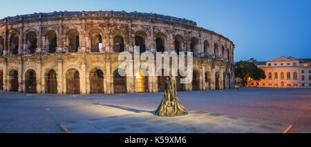 Amphitheater Nimes - France Stock Photo