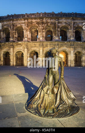 Amphitheater Nimes - France Stock Photo