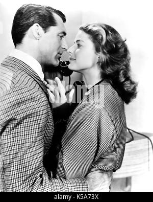 NOTORIOUS 1946 RKO Radio Pictures film with Cary Grant and Ingrid Bergman Stock Photo