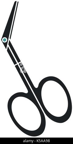surgical scissors isolated icon vector illustration design Stock Vector
