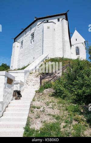 Castle Fuzer on hilltop in Hungary Stock Photo