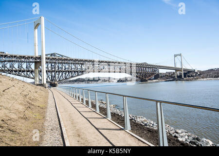 panorama of the 'Pont de Quebec' in spring season Stock Photo