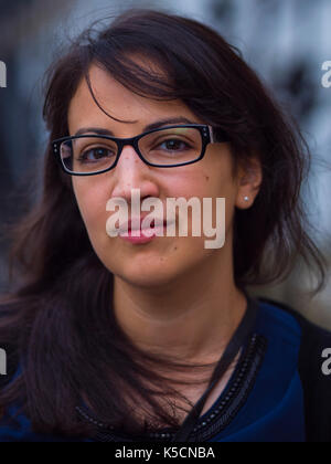 Young Turkish girl poses for the camera Stock Photo