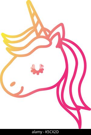 unicorn silhouette stock vector art illustration vector