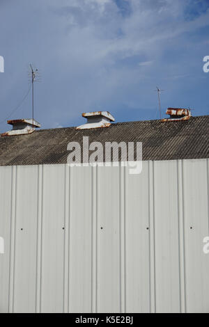 Rusty Roof Stock Photo