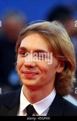 Venice, Italy. 9th September, 2017. Charlie Plummer attends at the Award Ceremony during the 74th Venice International Film Festival at Lido of Venice on 9th September, 2017. Credit: Andrea Spinelli/Alamy Live News
