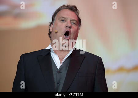 London, England. 9th September 2017, Sir Bryn Terfel performs During Proms in the Park 2017 in Hyde Park on September 9, 2017, London.  England.© Jason Richardson / Alamy Live News Stock Photo