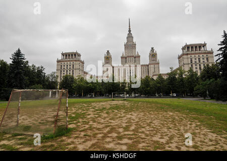Lomonosov Moscow State University, Russia Stock Photo